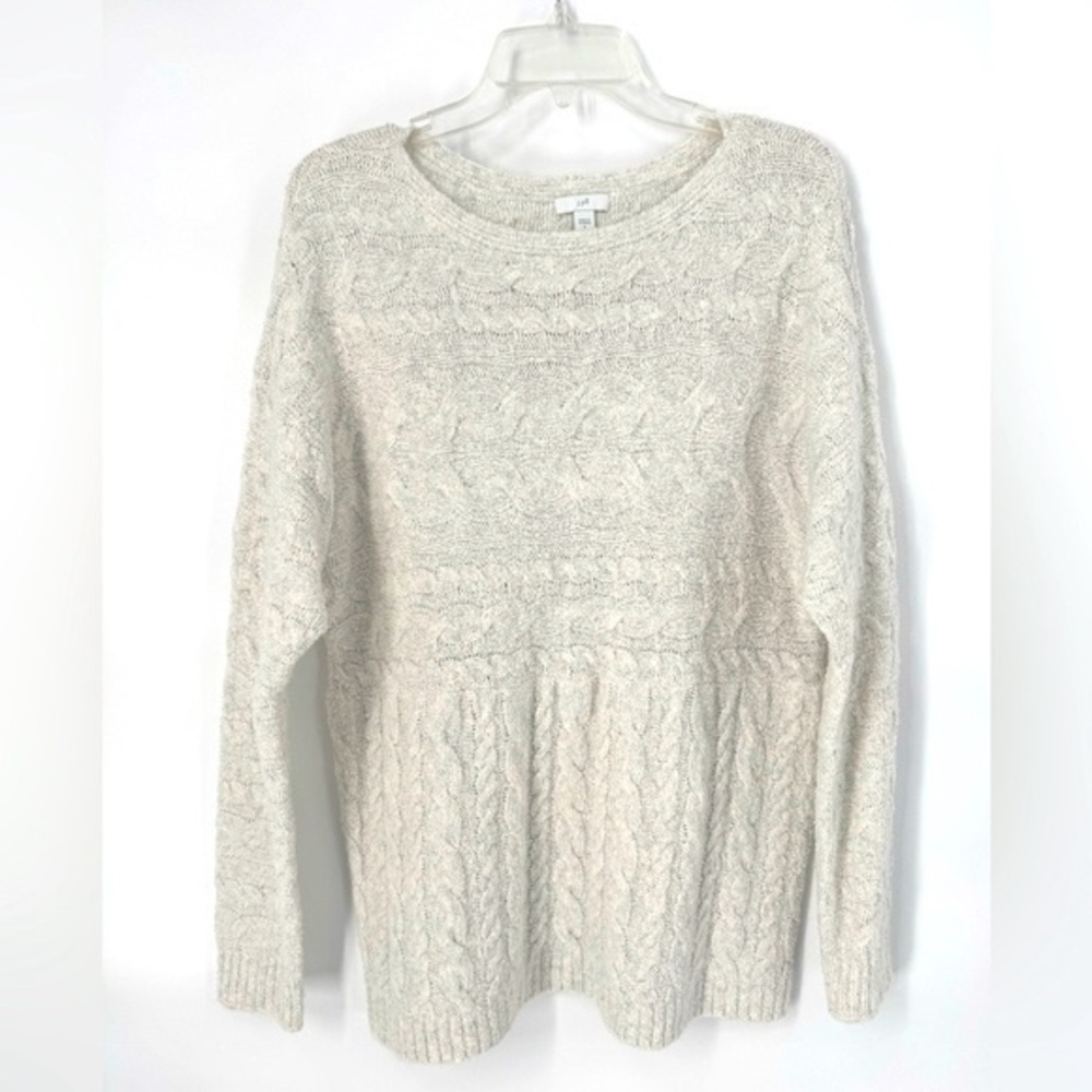 J. Jill Cable Knit Sweater